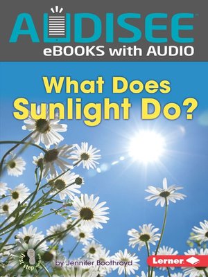 cover image of What Does Sunlight Do?